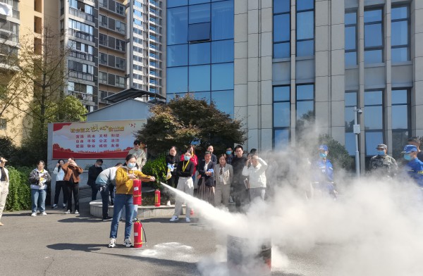 国际减灾日，益阳市城投集团硬核消防演练来了！